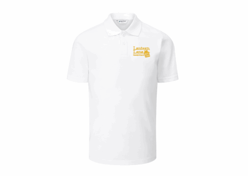 Lantern Lane Polo Shirt – White Product Image